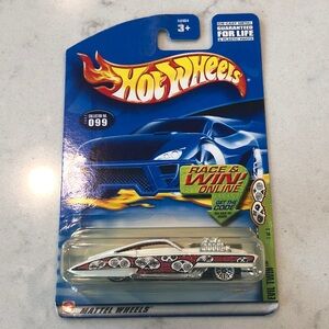 Mattel Hot Wheels Red and White Car